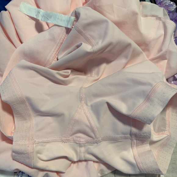 RARE Lululemon Court‎ Rival High Rise Skort Skirt Strawberry Pink Milkshake sz 4 - Picture 9 of 13